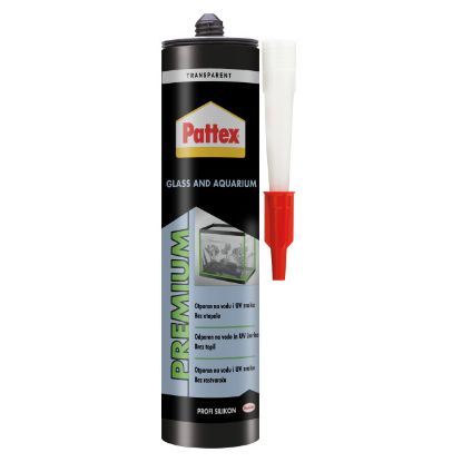 Slika SILIKON ZA STAKLO I AKVARIJUM PATTEX PRO PROVIDNI 280ml