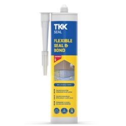 TKK ZAPTIVNA MASA SEAL & BOND 300ml BELA