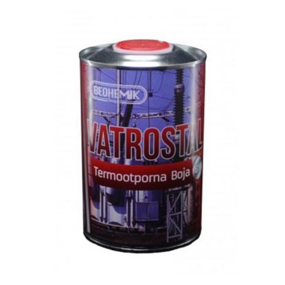 PREMAZ ZA ZAŠTITU METALA DO 200°C SREBRNI 0.75L VATROSTAL