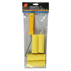 SET VALJAKA ZA FARBANJE 4KOM+DRSKA ZA VALJAK