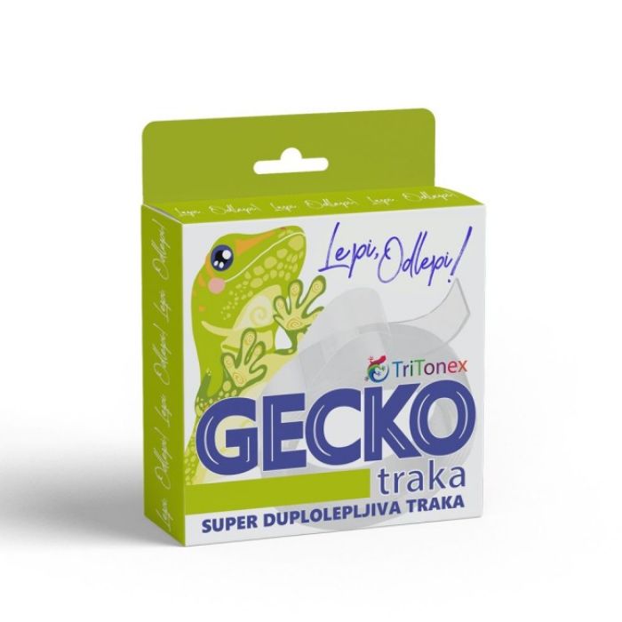 OBOSTRANO LEPLJIVA TRAKA PROVIDNA GECKO 2MMX3CMX3M
