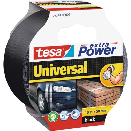 TRAKA ZA REPARACIJU EXTRA POWER CRNA 10M 50MM TESA