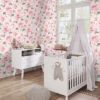 TAPETA RASCH CVECE ROZE 0.5X10m - 3