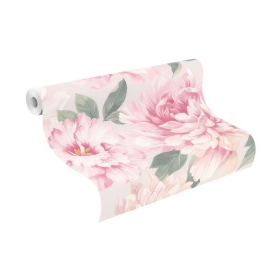 TAPETA RASCH CVECE ROZE 0.5X10m