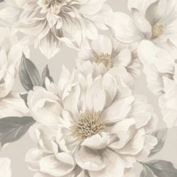 TAPETA RASCH CVECE BELO 0.5X10m