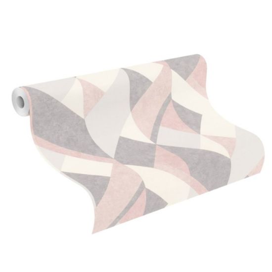 TAPETA ROZE ROMBOIDI RASCH