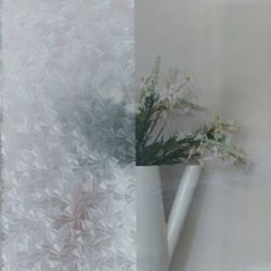 SAMOLEPLJIVA TAPETA (VITRAŽ) Š-45cm. -jednobojna - veliki  krugovi
