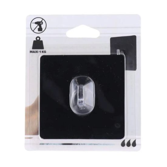 KUKICA SAMOLEPLJIVA 8 x 2 x 8 PS/PVC CRNA TENDANCE