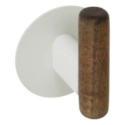 KUKICE CASSIE SET 2 KOM 8,2CM BEŽ METAL/DRVO