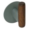 KUKICE CASSIE SET 2 KOM 8,2CM ZELENI METAL/DRVO - 1