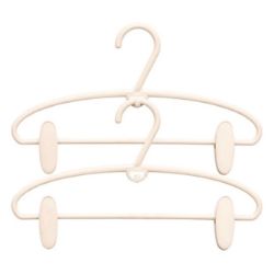 VEŠALICE PLASTIČNE SA KLIPSOM 4KOM 34,4X4X21,5CM