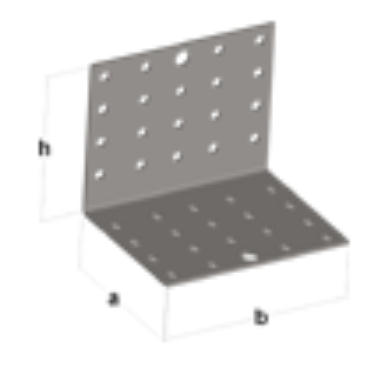 SPOJNI UGAONIK TIP V 80X80X80X2