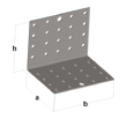 SPOJNI UGAONIK TIP V 80X100X100X2