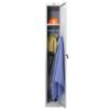 ORMAN METALNI VERTIKALNI 183x30x50CM SIVI - 6