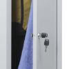 ORMAN METALNI VERTIKALNI 183x30x50CM SIVI - 7