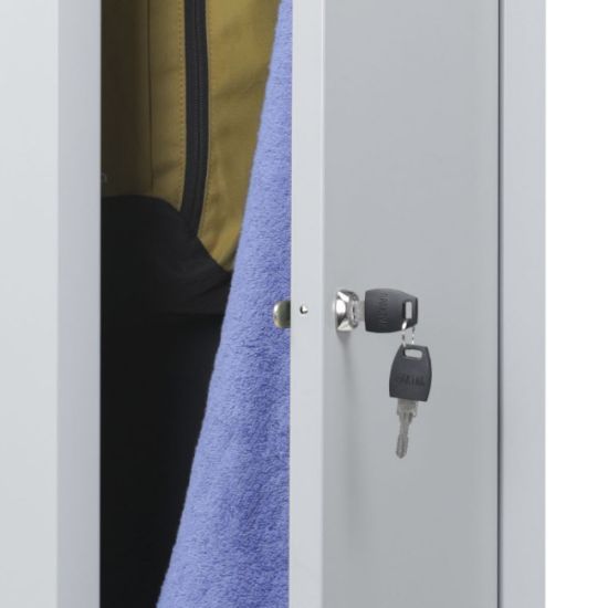 ORMAN METALNI VERTIKALNI 183x30x50CM SIVI