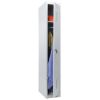 ORMAN METALNI VERTIKALNI 183x30x50CM SIVI - 8