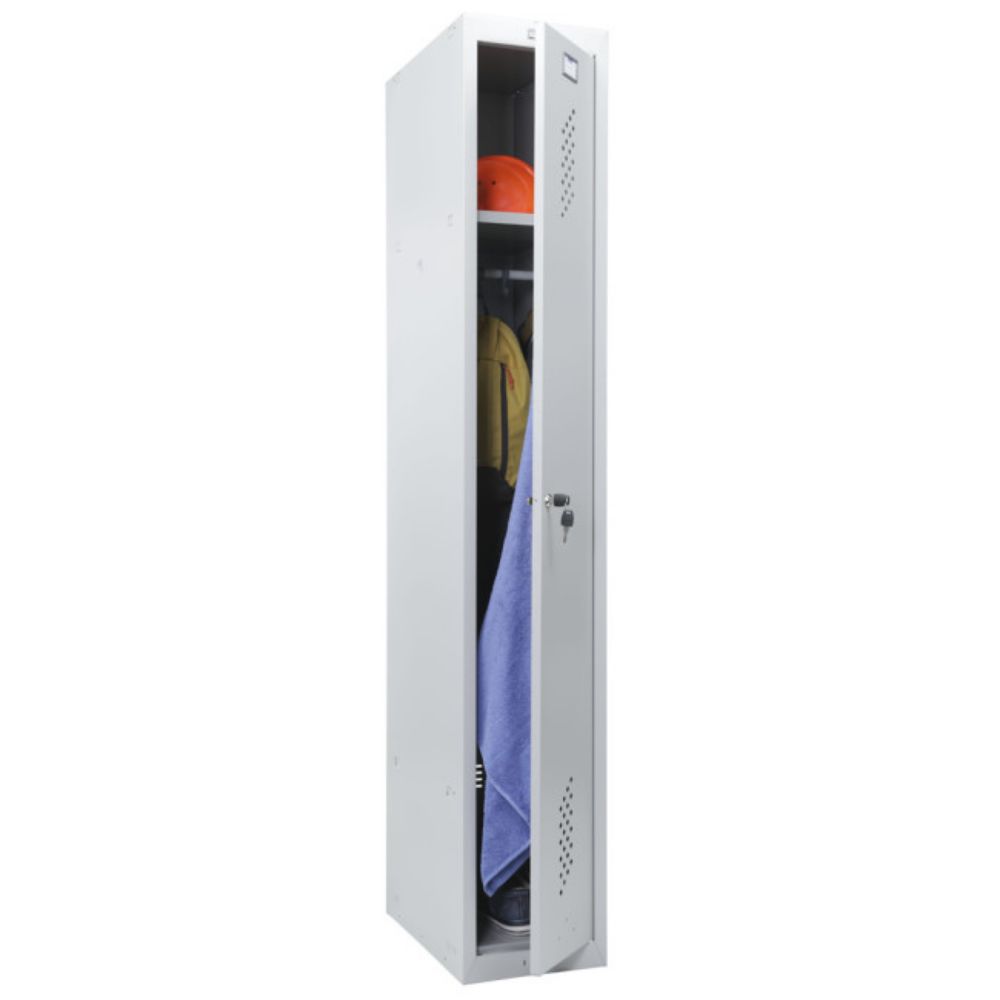 ORMAN METALNI VERTIKALNI 183x30x50CM SIVI