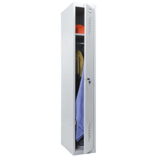 ORMAN METALNI VERTIKALNI 183x30x50CM SIVI