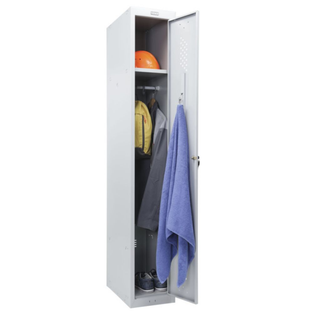 ORMAN METALNI VERTIKALNI 183x30x50CM SIVI