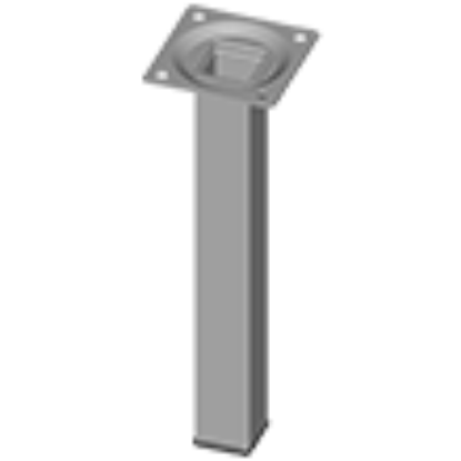 NOGICA STOLA ALU. 4203-0200-57, SREBRO