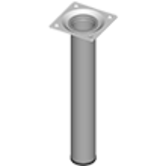 NOGICA STOLA ALU. OKRUGLA 4223-0200-57