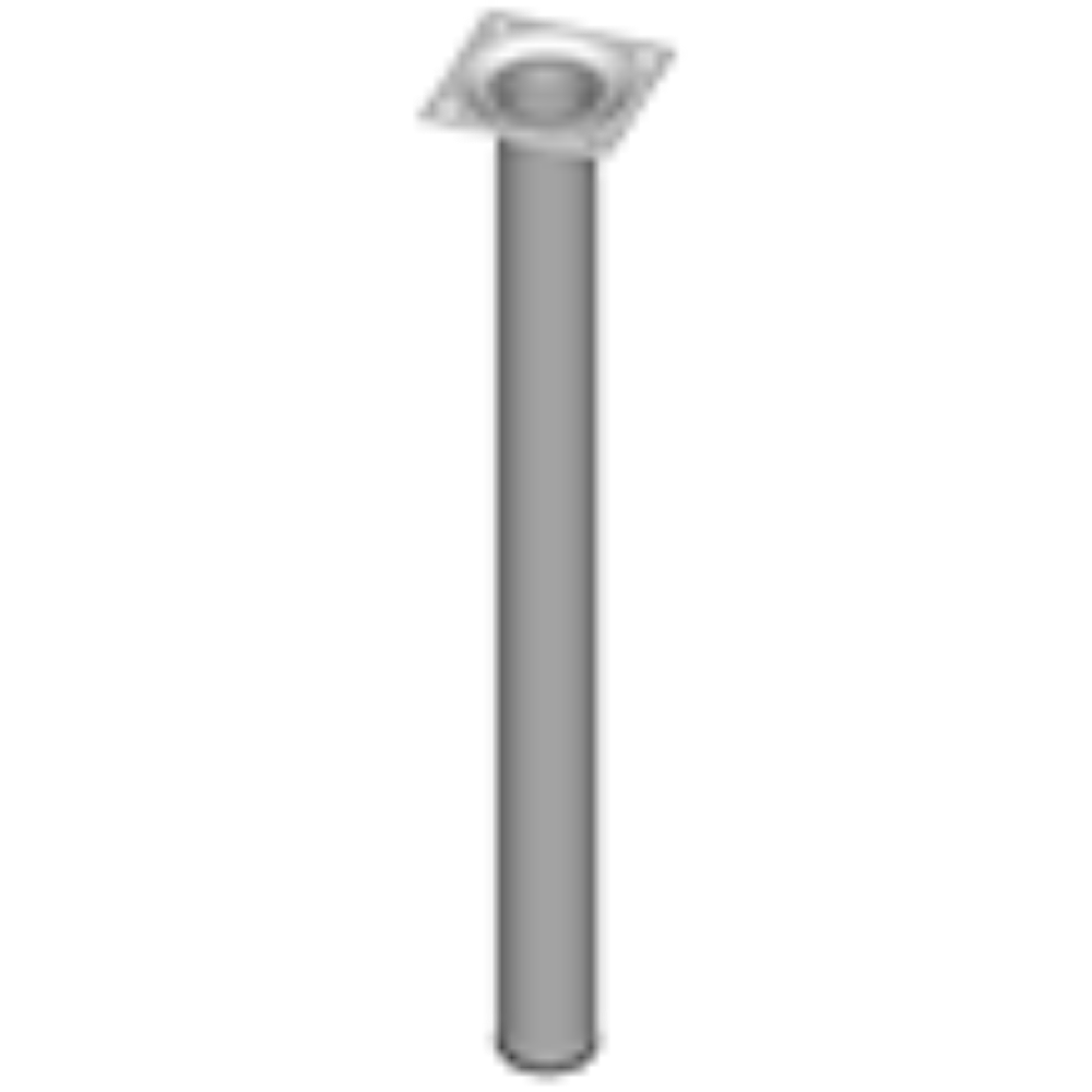 NOGICA STOLA ALU. OKRUGLA 4223-0400-57