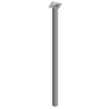 NOGICA STOLA ALU. OKRUGLA 4223-0700-57 - 2
