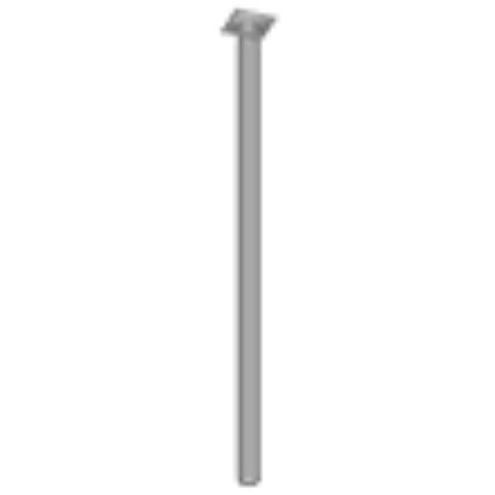 NOGICA STOLA ALU. OKRUGLA 4223-0750-57