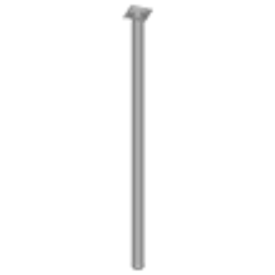 NOGICA STOLA ALU. OKRUGLA 4223-0800-57