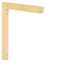 NOSAČ POLICE BOR, PRAVOUGAONI 250X300MM - 2