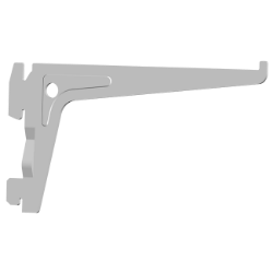 NOSAČ POLICE SA DVE KUKE BELI 5212-0150-1