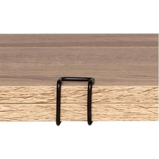 KUKE METALNE  ZA POLICE SET 4 KOMADA 3X2,5X3,5CM METAL CRNE- JJA-SISTEMSKE