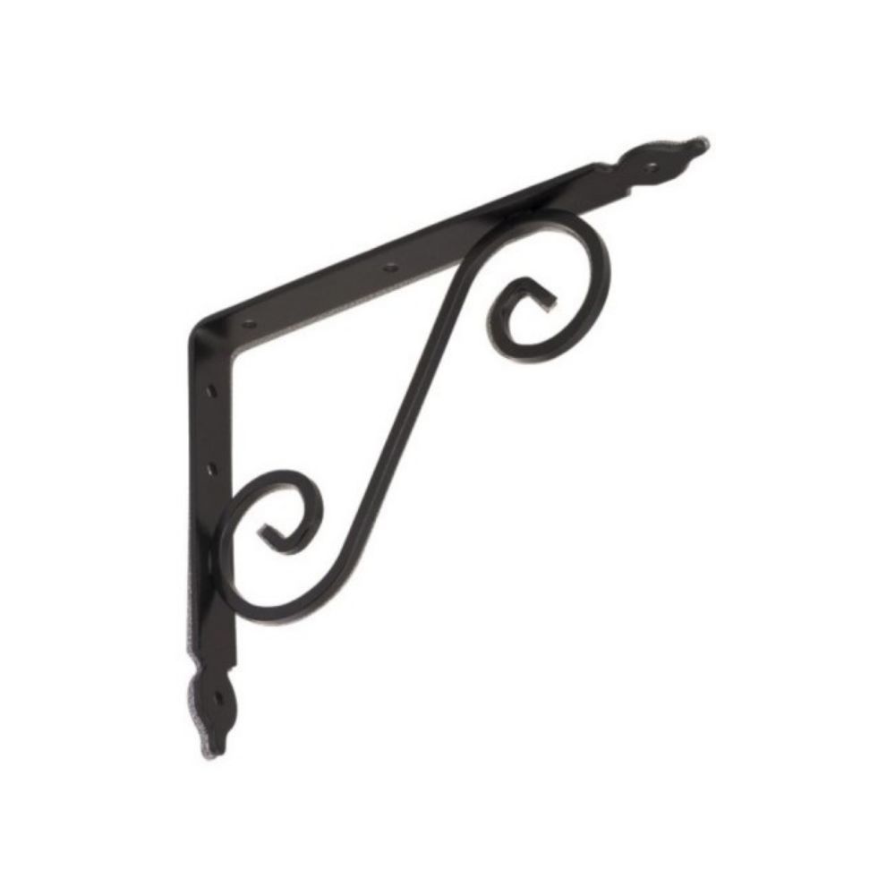 NOSAČ POLICE ORNAMENT 240x190 CRNI