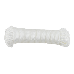 UŽE POLIPROTESTERE N, PLETENO, BELO 4MM-20