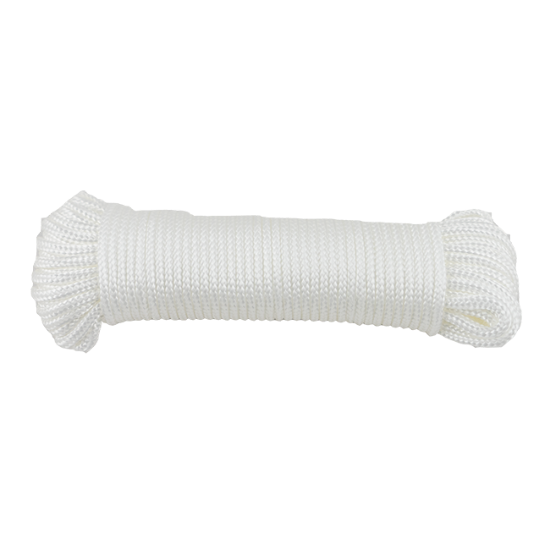 UŽE POLIPROTESTERE N, PLETENO, BELO 4MM-20