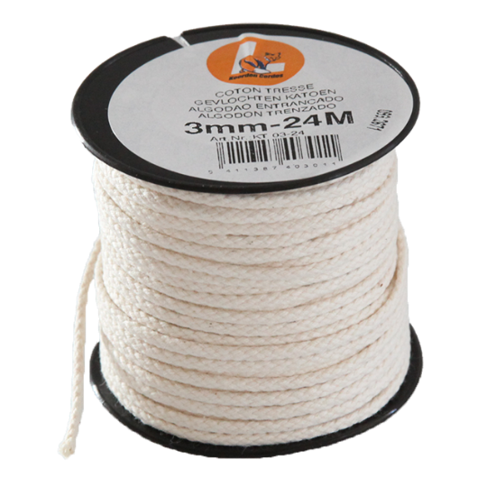 UŽE PAMUK,PLETENO  3MM-24M