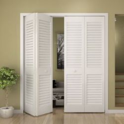 Slika VRATA SKLOPIVA 83X203cm BELA
