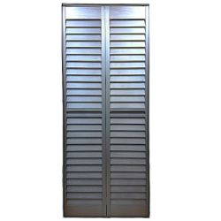 Slika VRATA SKLOPIVA 83X203cm SREBRNA