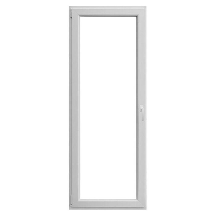 VRATA PVC BALKONSKA JEDNOKRILNA 80X210 DESNA- 6 KOMORA 76MM