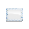 PROZOR PVC JEDNOKRILNI 100X80 - 1