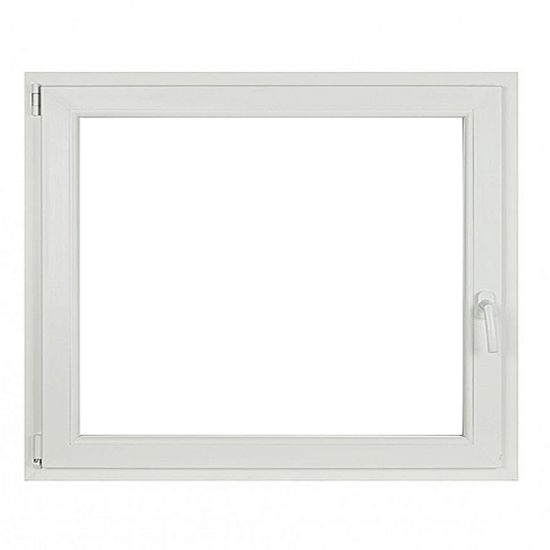 PROZOR PVC JEDNOKRILNI Š140X V100 DESNI- 6 KOMORA 76MM