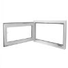 PROZOR PVC JEDNOKRILNI Š120X V60 LEVI- 6 KOMORA 76MM - 1
