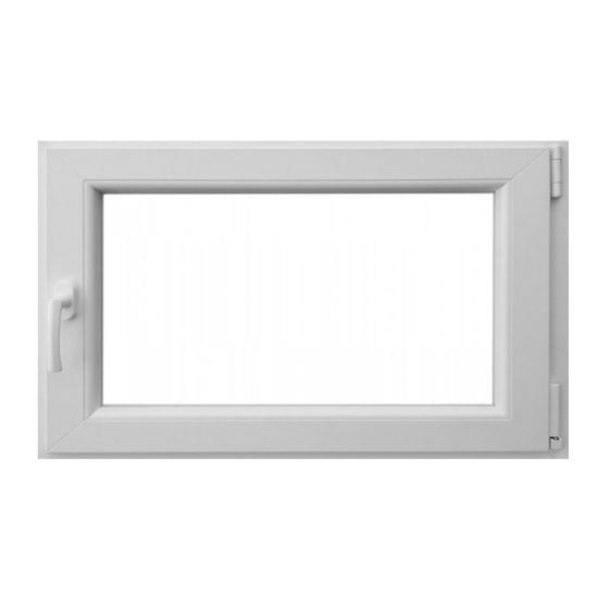 PROZOR PVC JEDNOKRILNI Š100X V90 DESNI- 6 KOMORA 76MM