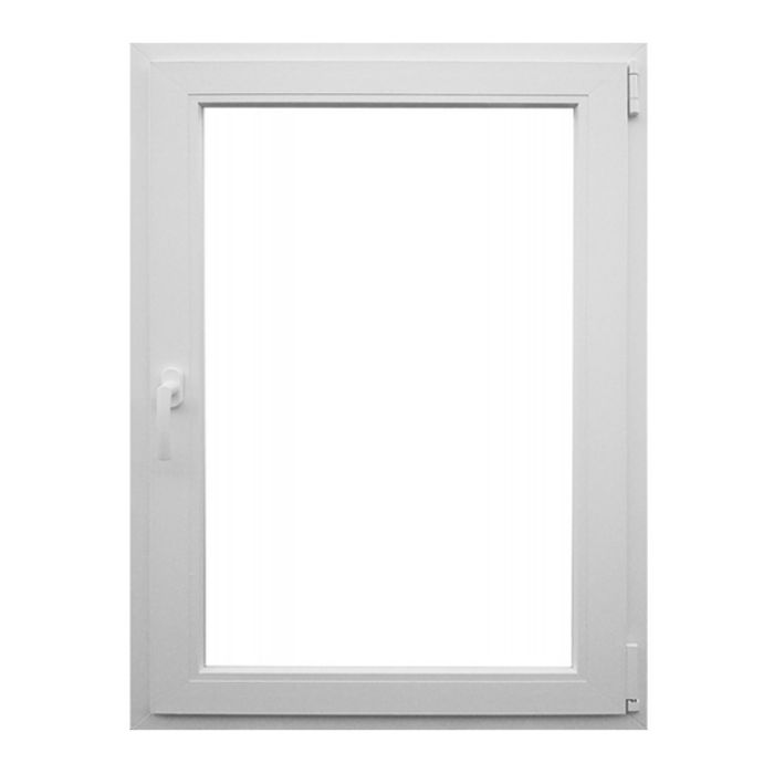PROZOR PVC JEDNOKRILNI Š60X V80 DESNI:)- 6 KOMORA 76MM