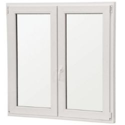 PROZOR PVC DVOKRILNI 140X140cm DESNO OTVARANJE 6-KOMORNI