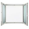 PROZOR PVC DVOKRILNI 100x120cm DESNO OTVARANJE 6-KOMORNI - 1