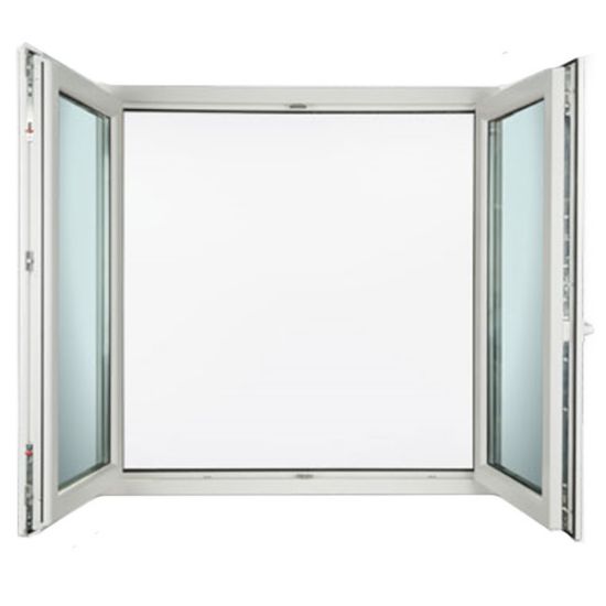 PROZOR PVC DVOKRILNI 100x120cm DESNO OTVARANJE 6-KOMORNI
