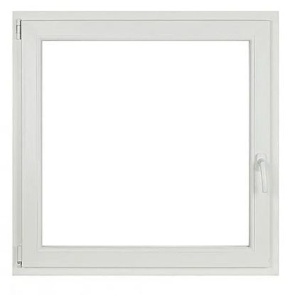 PROZOR PVC JEDNOKRILNI 100X100cm LEVO OTVARANJE 6-KOMORNI