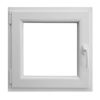 PROZOR PVC JEDNOKRILNI 80X80cm LEVO OTVARANJE 6-KOMORNI - 1